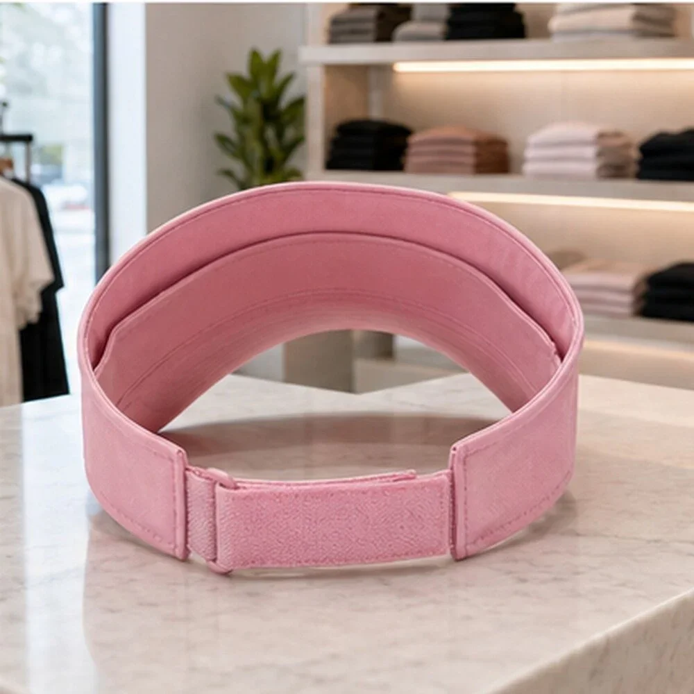 ALO Yoga Pink Tennis Open Top Visor Hat NWT